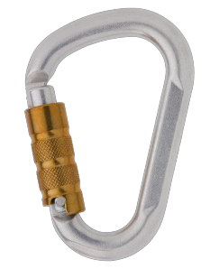 Mousqueton HMS acier triple