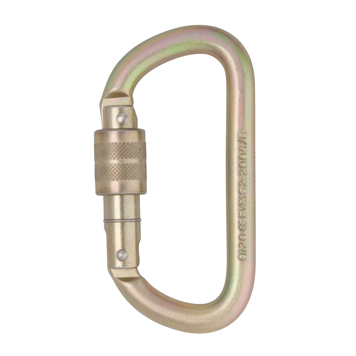 Mousqueton Equal D acier 10 mm