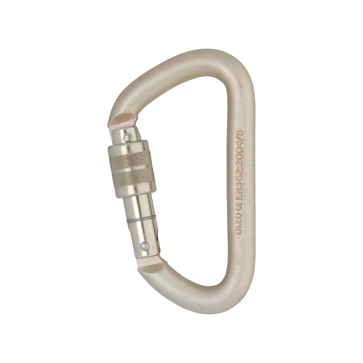 Mousqueton Offset D acier 12 mm