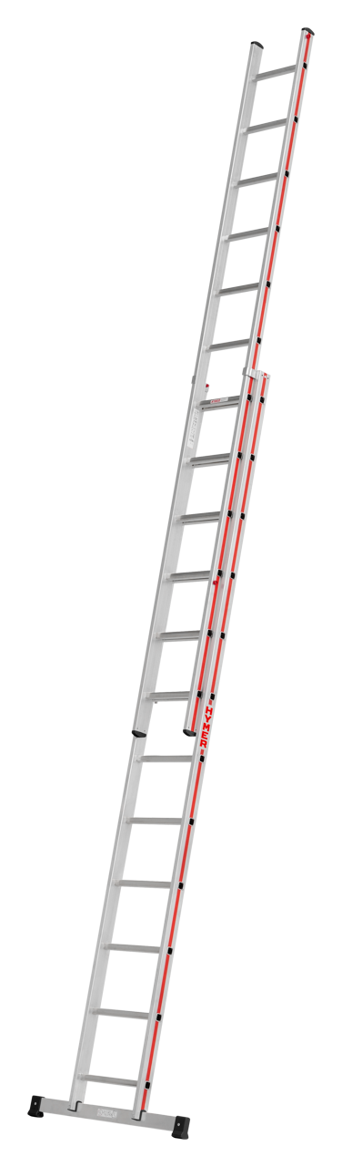 Échelle coulisse à main, 2 plans