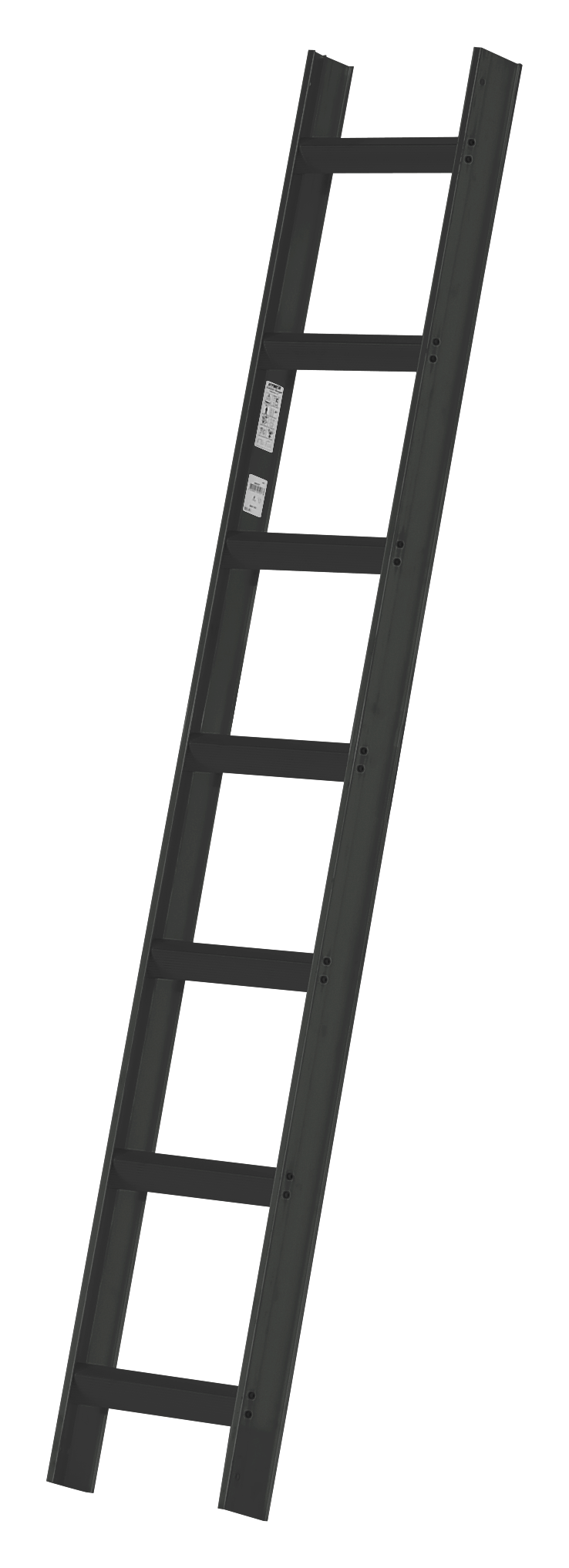 Échelle de couvreurs en alu, revêtement anthracite RAL 7016