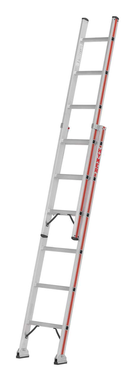 Échelle coulisse à main, 2 plans
